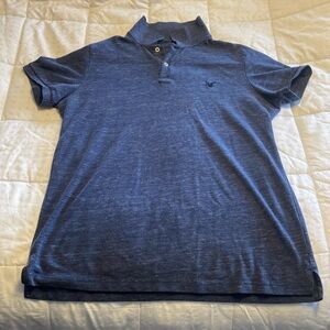 Americans eagle blue polo